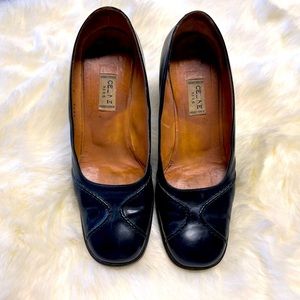 Vintage Navy Celine shoes size 8.5
